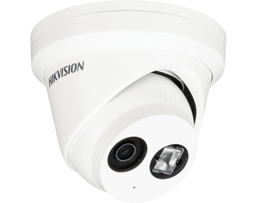 Hikvision DS-2CD2343G2-IU 4MP AcuSense Turret beveiligingscamera met microfoon